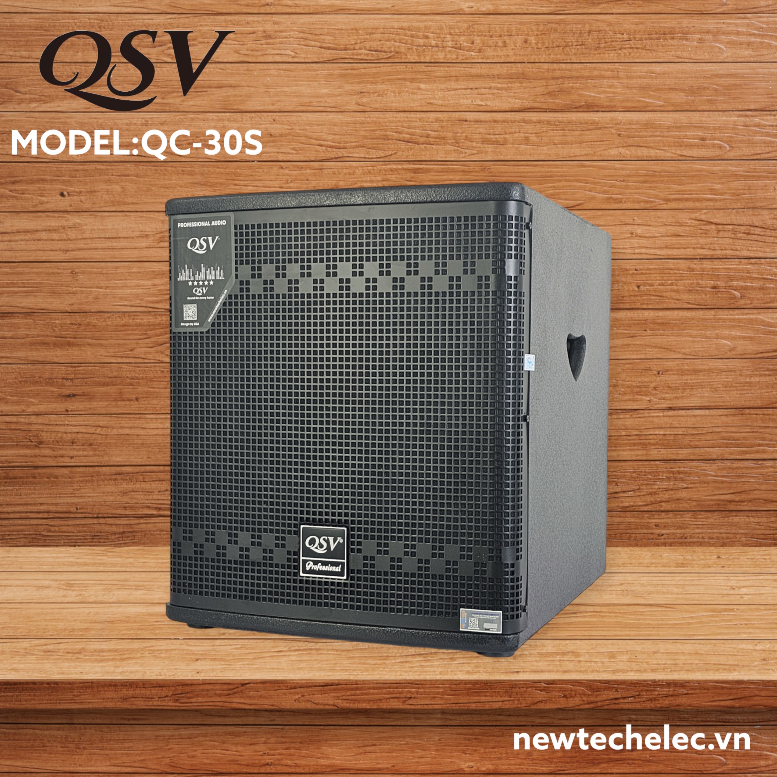 Loa Sub điện QSV QC-30S