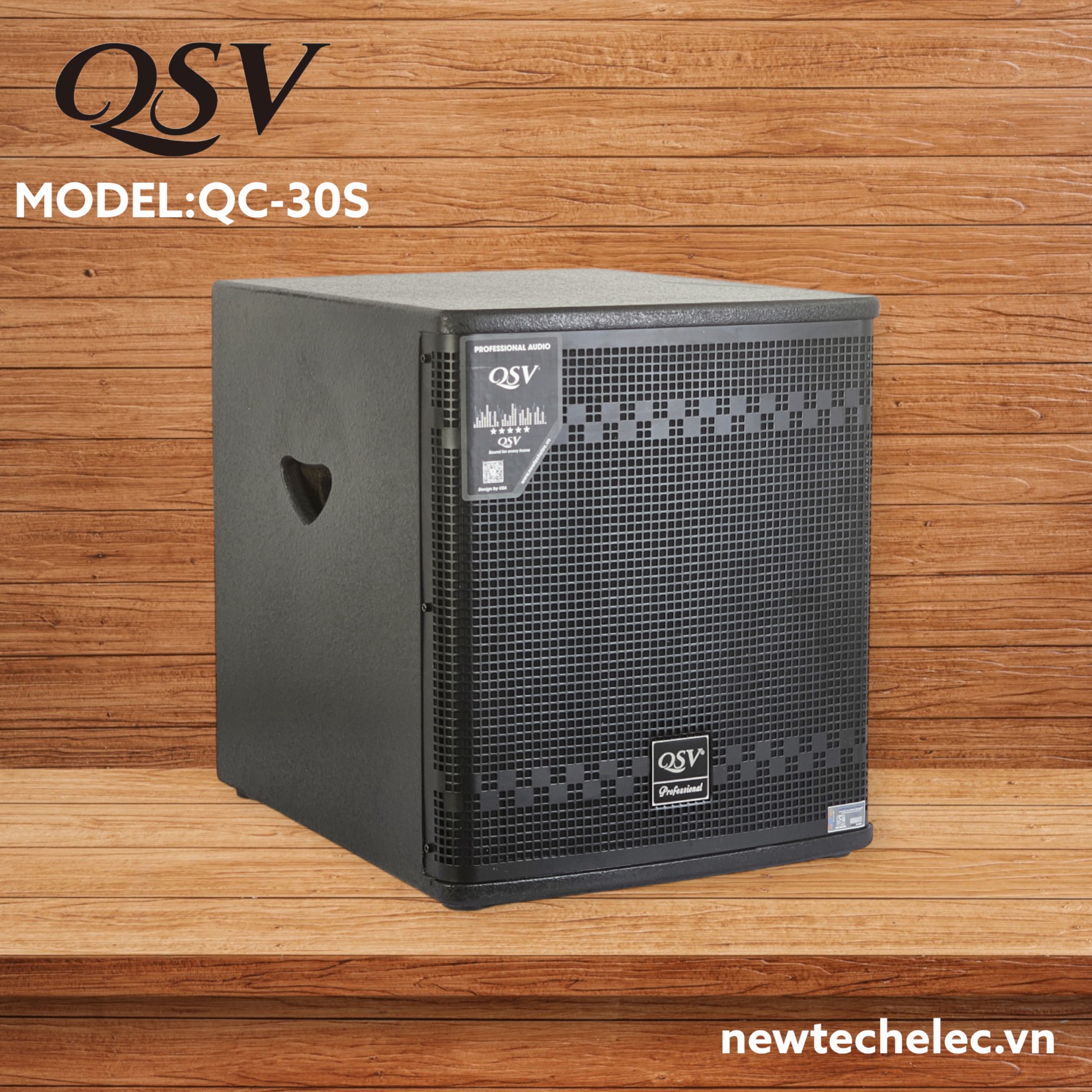 Loa Sub điện QSV QC-30S