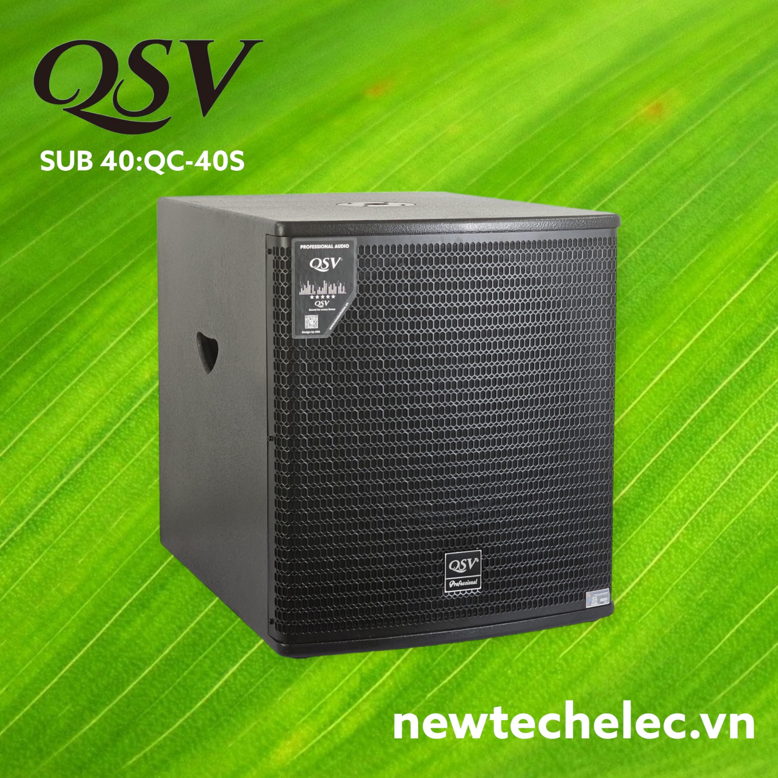 Loa Sub điện QSV QC-40S